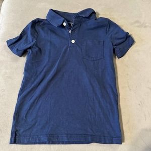 Carters Polo with Pocket Boys size 6 Navy - New without tags